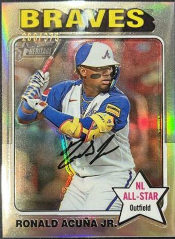 Ronald Acuna Jr. [Silver Refractor] #321