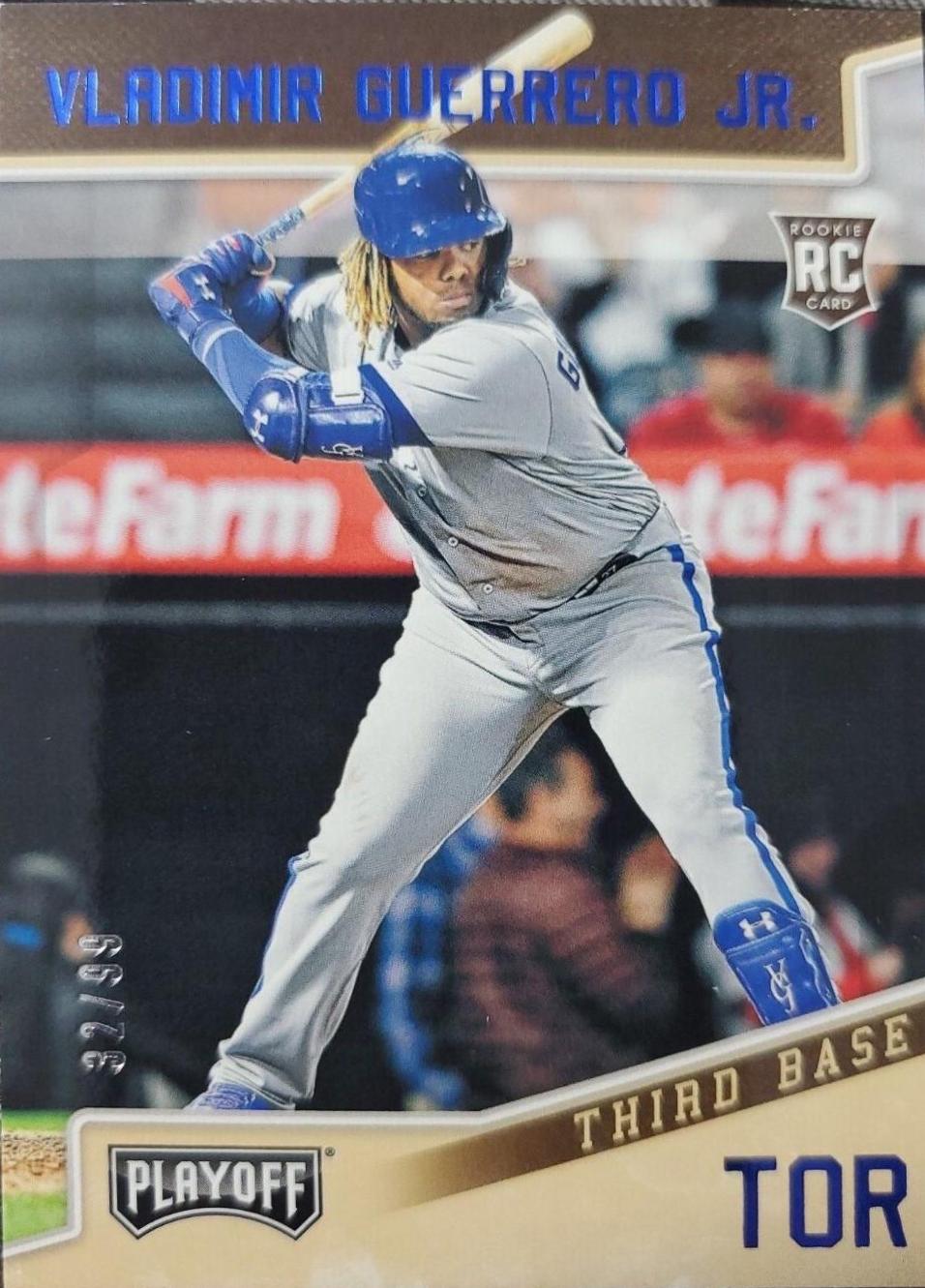 Vladimir Guerrero Jr #16 Baseball Cards 2019 Panini Chronicles Playoff
