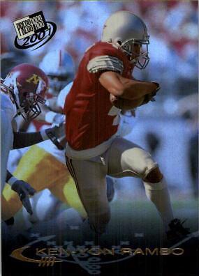Ken Yon Rambo #26R 2001 Press Pass Football
