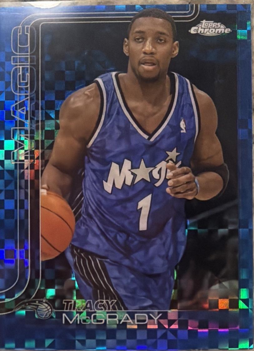 Tracy McGrady [Blue X-Fractor] #245