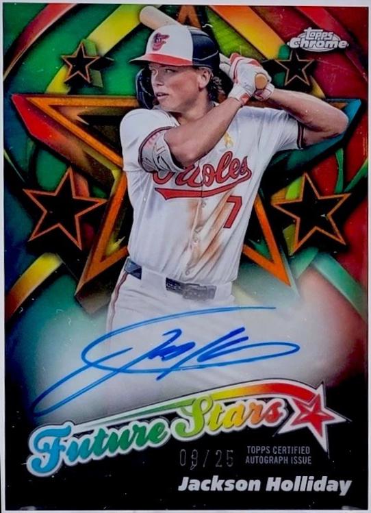 Jackson Holliday [Orange Refractor] #FSA-JH