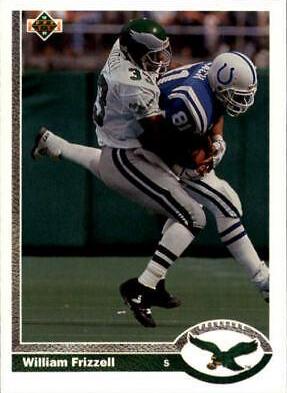 William Frizzell #359 Football Cards 1991 Upper Deck