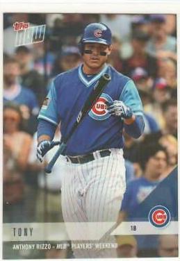 Anthony Rizzo #PW30 Baseball Cards 2018 Topps Now Players Weekend