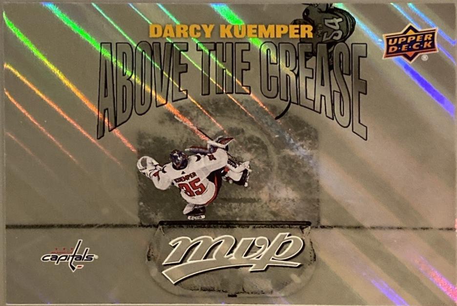 Darcy Kuemper #AC-9 Hockey Cards 2024 Upper Deck MVP Above the Crease