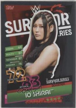 Io Shirai #286 Wrestling Cards 2020 Topps Slam Attax Reloaded WWE