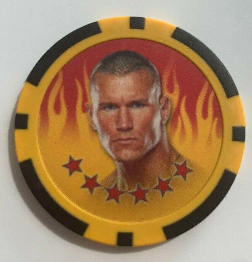 Randy Orton #7 Wrestling Cards 2011 Topps WWE Power Chipz