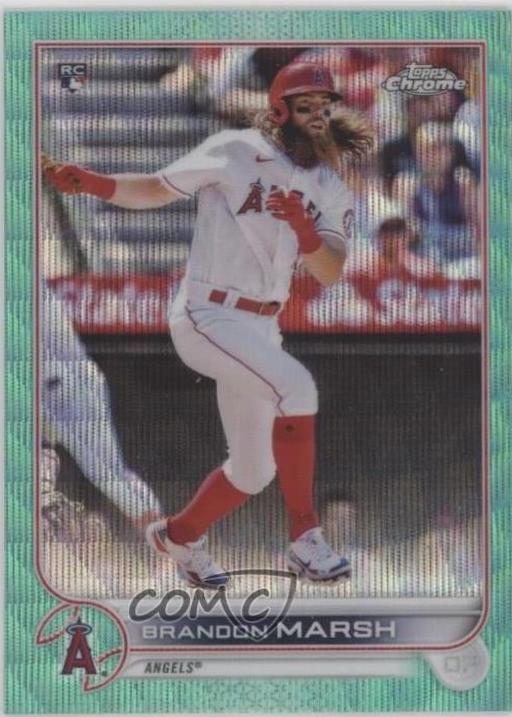 Brandon Marsh [Aqua Wave Refractor] #133