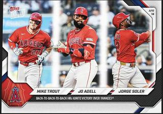 Mike Trout / Jo Adell / Jorge Soler