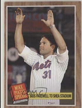 Mike Piazza #41 Baseball Cards 2016 Topps Throwback Thursday