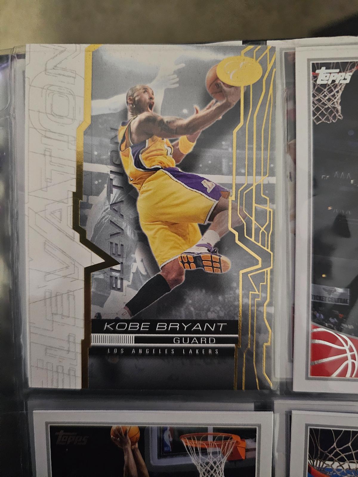Kobe Bryant #24 Basketball Cards 2007 Bowman Elevation