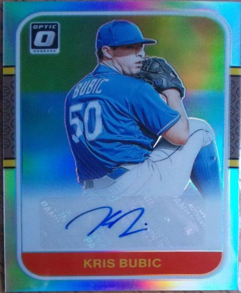 Kris Bubic #RS87-KB 2021 Donruss Optic Baseball Retro 1987 Signatures