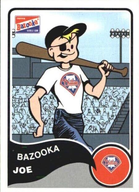 Bazooka Joe VAR - Philadelphia Phillies #7 Baseball Cards 2003 Bazooka