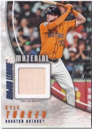 Kyle Tucker #MLM-KT Baseball Cards 2025 Topps Major League Material