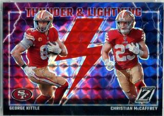 Christian McCaffrey, George Kittle