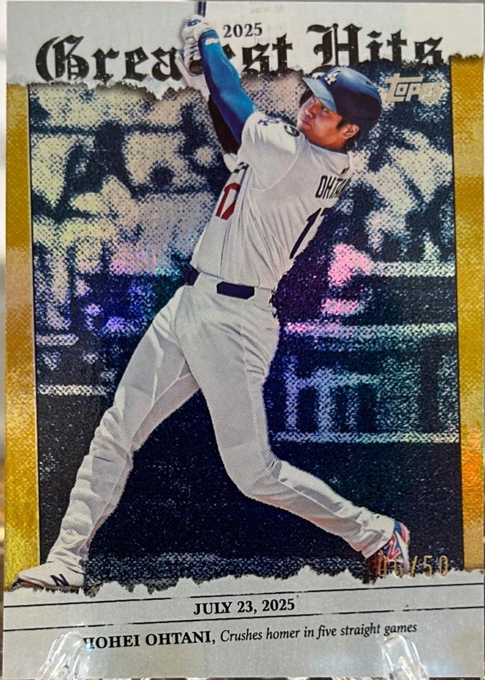 Shohei Ohtani [Gold Foil] #GH-17