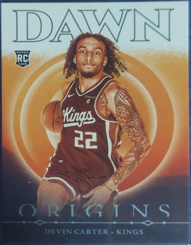 Devin Carter #2 Basketball Cards 2024 Panini Origins Dawn