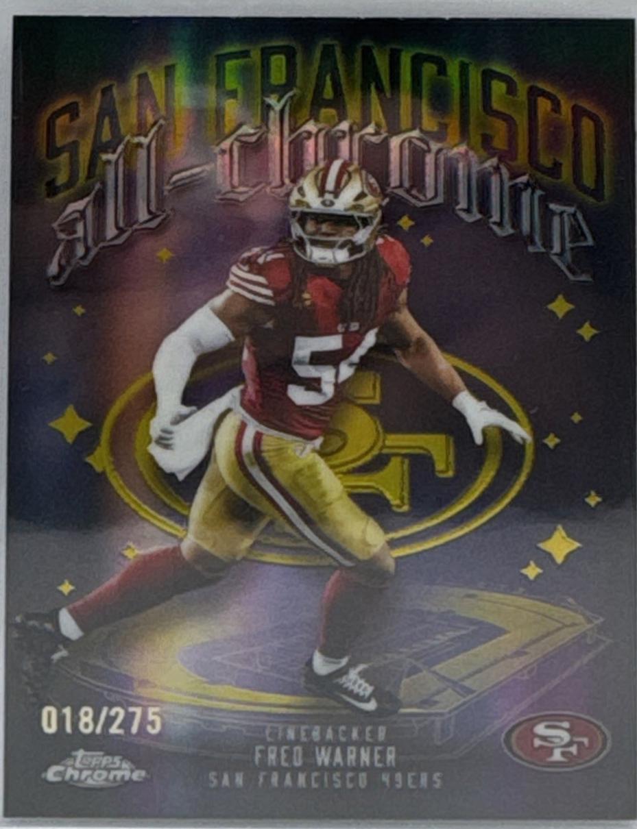 Fred Warner [Yellow Refractor] #ACT-20