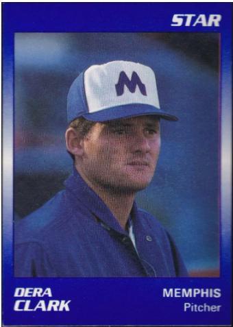 Dera Clark #40 Baseball Cards 1989 Star