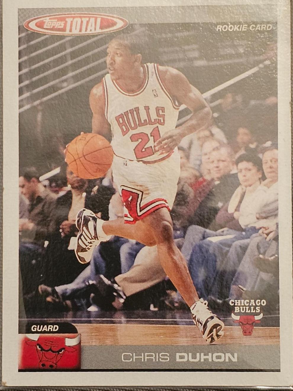Chris Duhon #344 Basketball Cards 2004 Topps Total