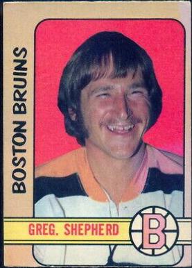 Greg Sheppard #240 Hockey Cards 1972 O-Pee-Chee
