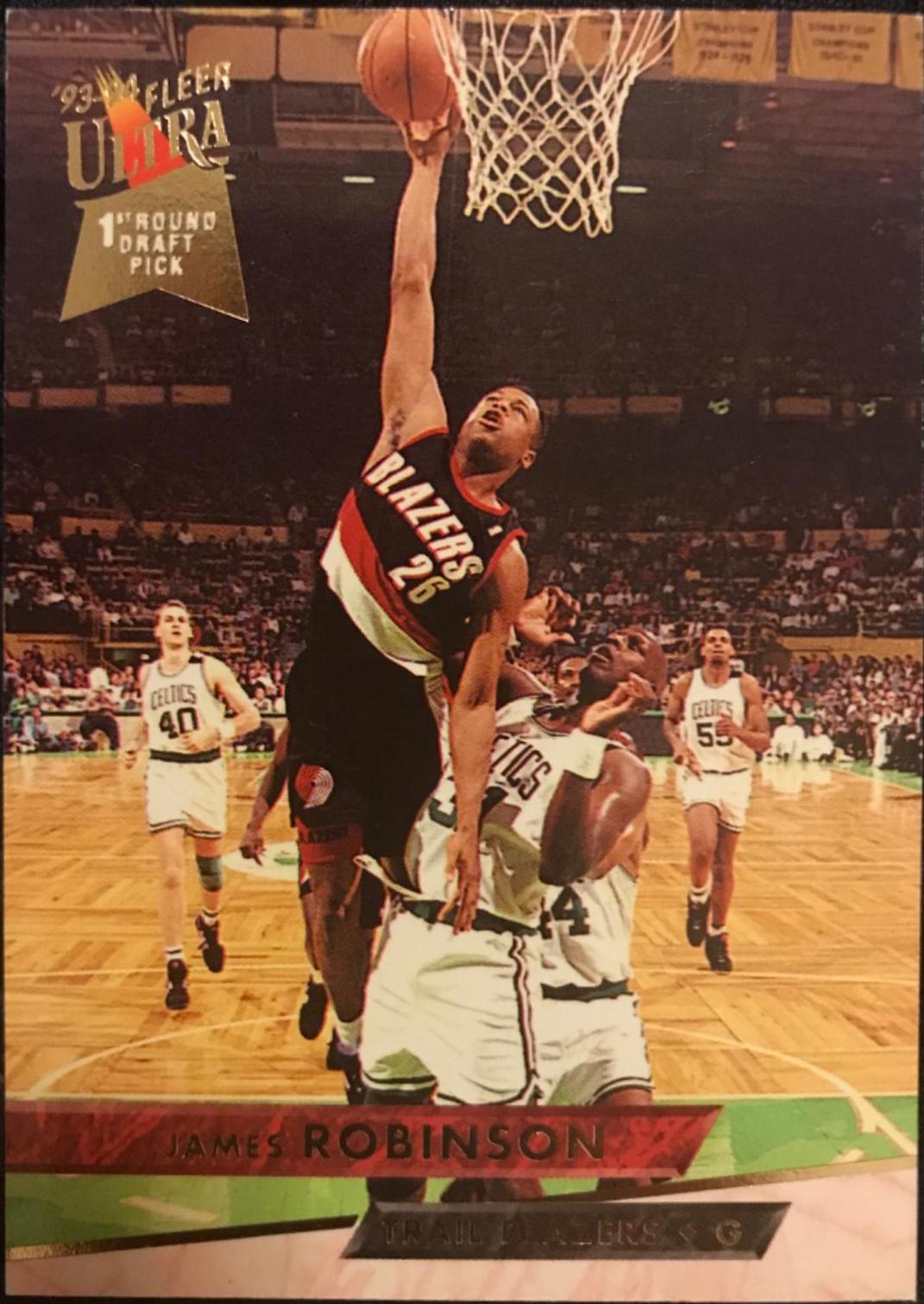 James Robinson #326 Basketball Cards 1993 Ultra