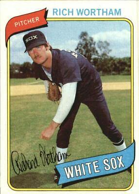 Rich Wortham #502 Baseball Cards 1980 Topps