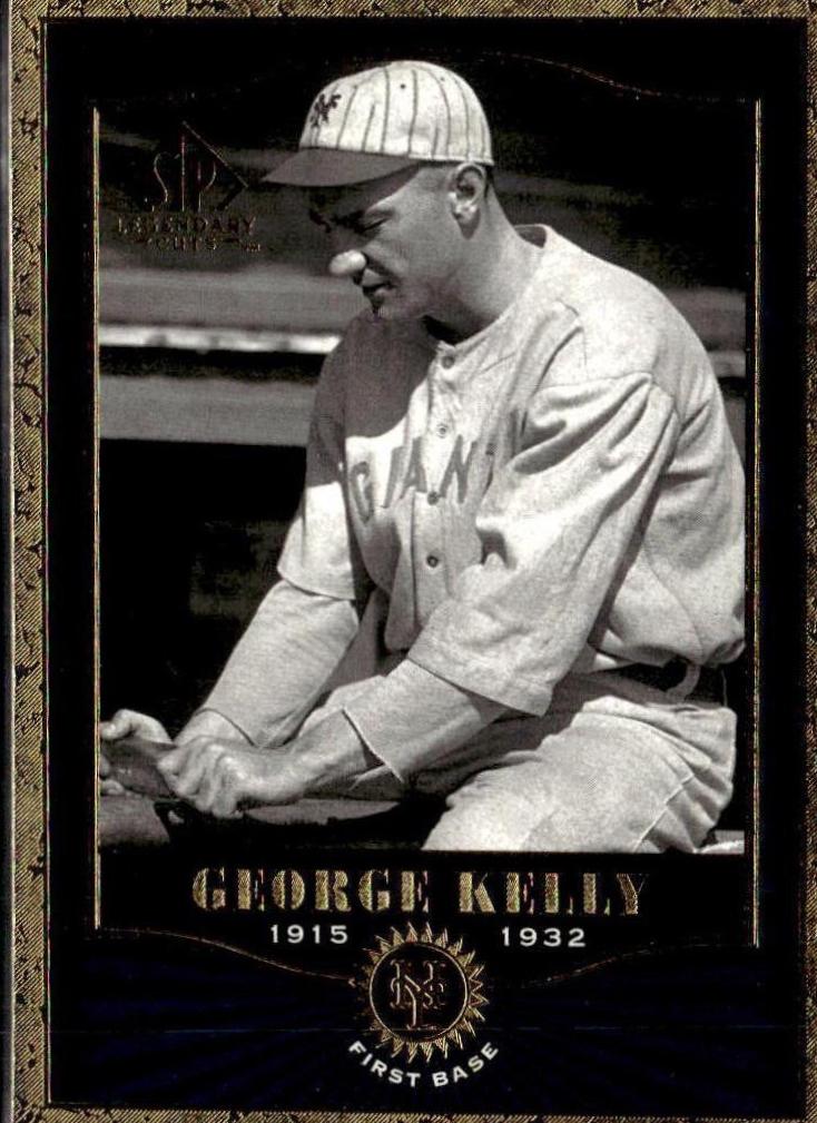 George Kelly #40 Baseball Cards 2001 SP Legendary Cuts