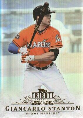 Giancarlo Stanton #17 Baseball Cards 2013 Topps Tribute