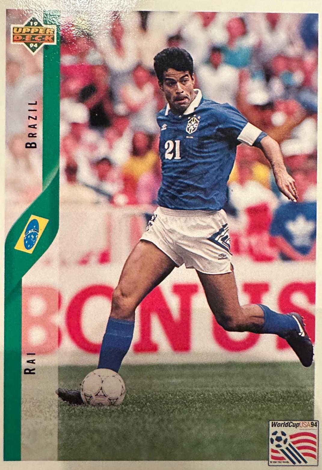 Rai #73 1994 Upper Deck World Cup Soccer