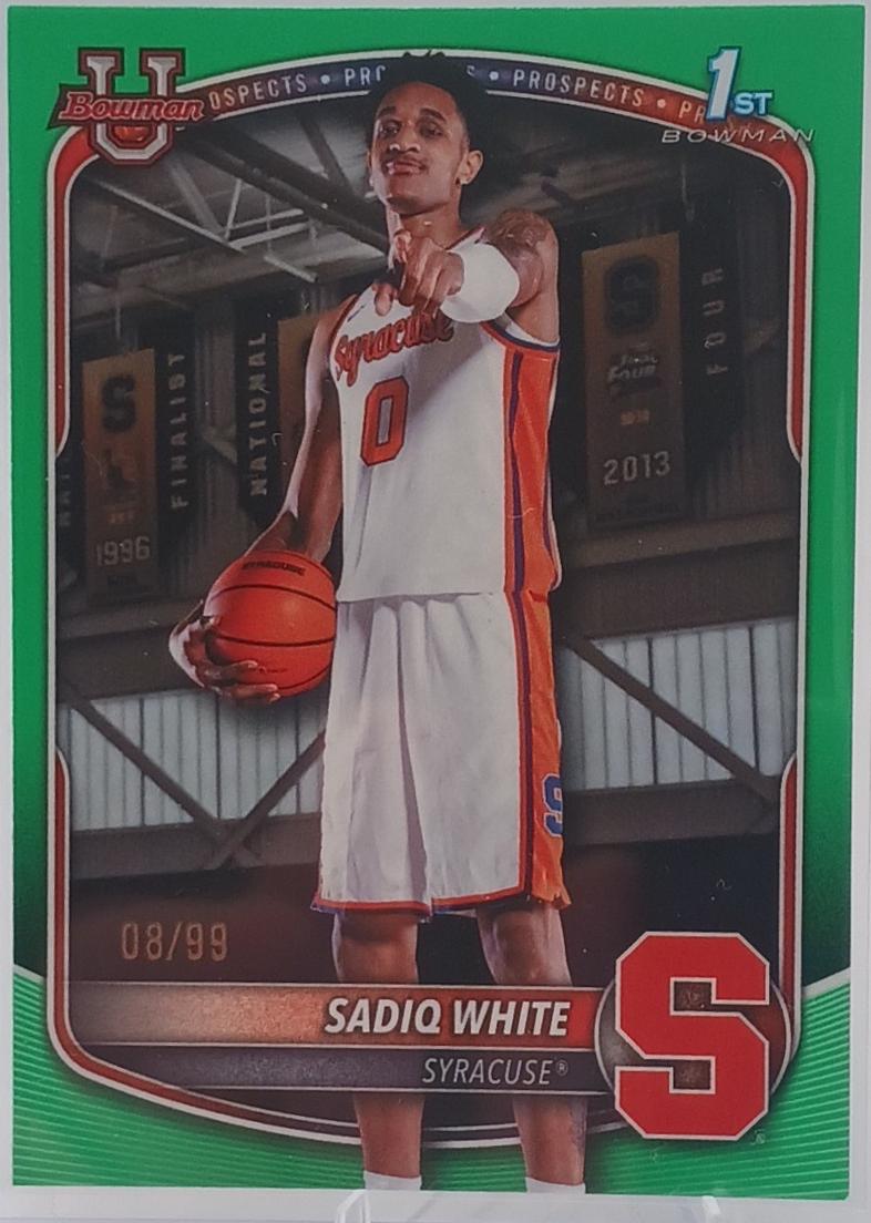 Sadiq White [Green Border] #BPP-41