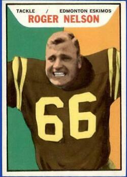Roger Nelson #39 Football Cards 1965 Topps CFL