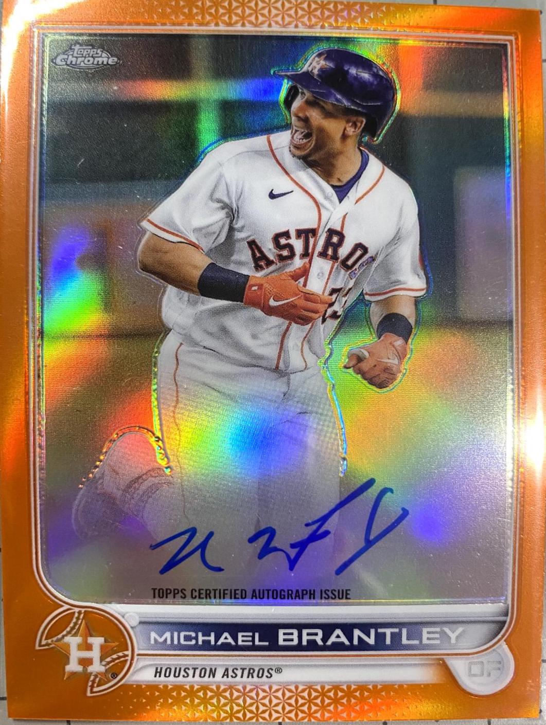 Michael Brantley [Orange] #CVA-MB