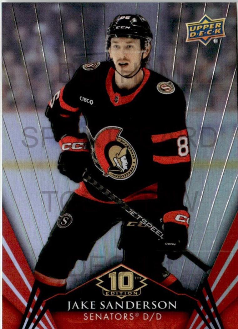 Jake Sanderson #23 Hockey Cards 2024 Upper Deck Tim Hortons