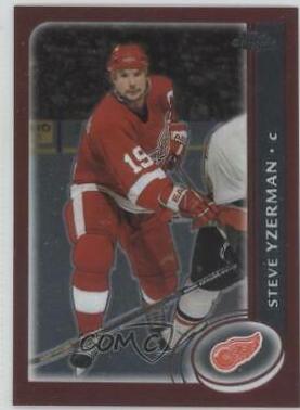 Steve Yzerman #4 Hockey Cards 2002 Topps Chrome