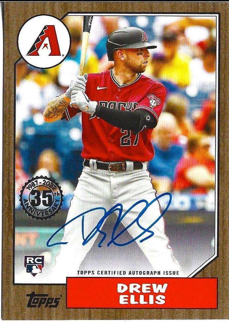 Drew Ellis [Gold] #87BA-DE