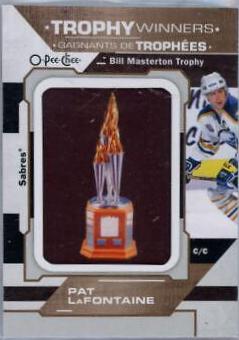 Pat LaFontaine #P-9 Hockey Cards 2018 O-Pee-Chee Manufactured Trophy Winners Patches