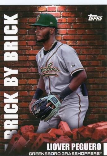 Liover Peguero #BB-19 Baseball Cards 2022 Topps Pro Debut Brick by Brick
