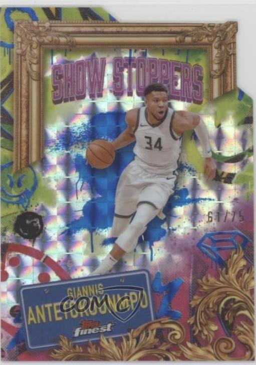Giannis Antetokounmpo [Blue Geometric Refractor] #S-2