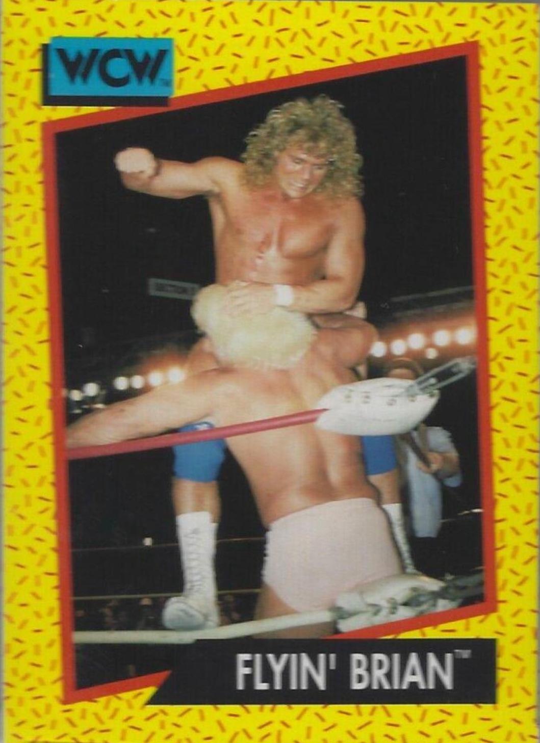 Flyin' Brian #61 Wrestling Cards 1991 Impel WCW