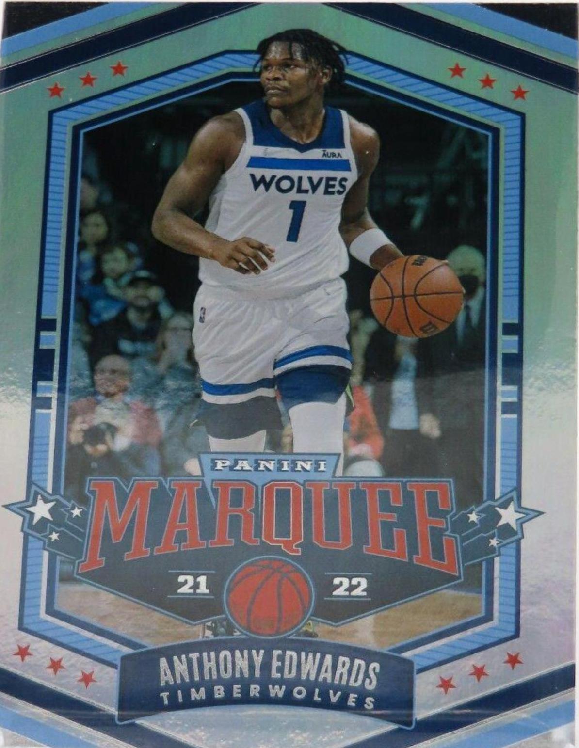 Anthony Edwards #355 Basketball Cards 2021 Panini Chronicles
