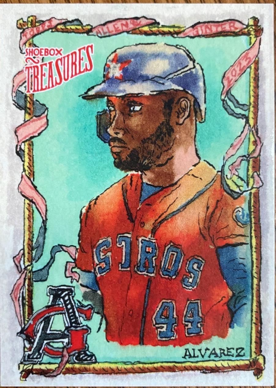 Yordan Alvarez [Shoebox Treasures Stamp] #31