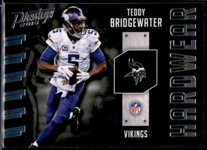 Teddy Bridgewater #23 Football Cards 2016 Panini Prestige Hardwear