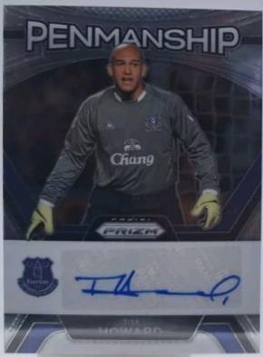 Tim Howard #P-THO 2023 Panini Prizm Premier League Penmanship