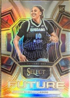 Kamilla Cardoso #1 Basketball Cards 2024 Panini Select WNBA Future