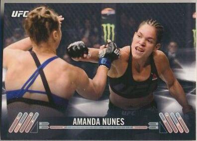 Amanda Nunes #40 Ufc Cards 2017 Topps UFC Knockout