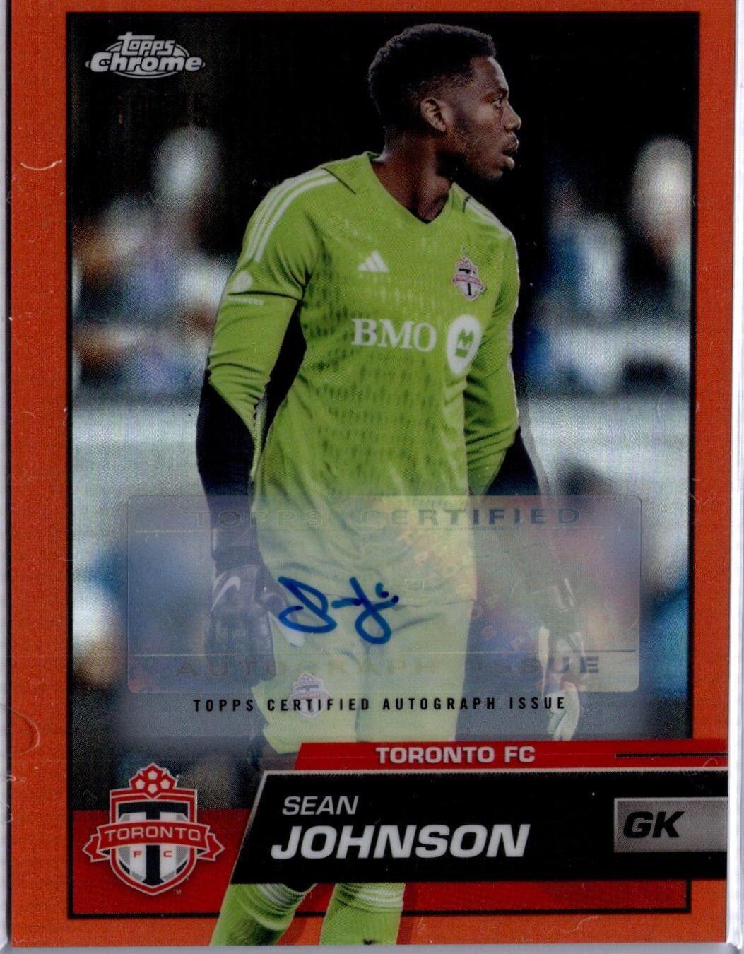 Sean Johnson [Autograph Orange] #110