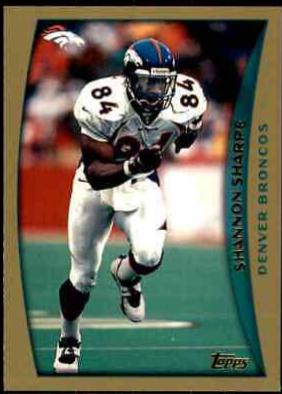 Shannon Sharpe #311 1998 Topps Football