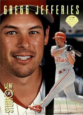 gregg jefferies #5 Baseball Cards 1996 Studio