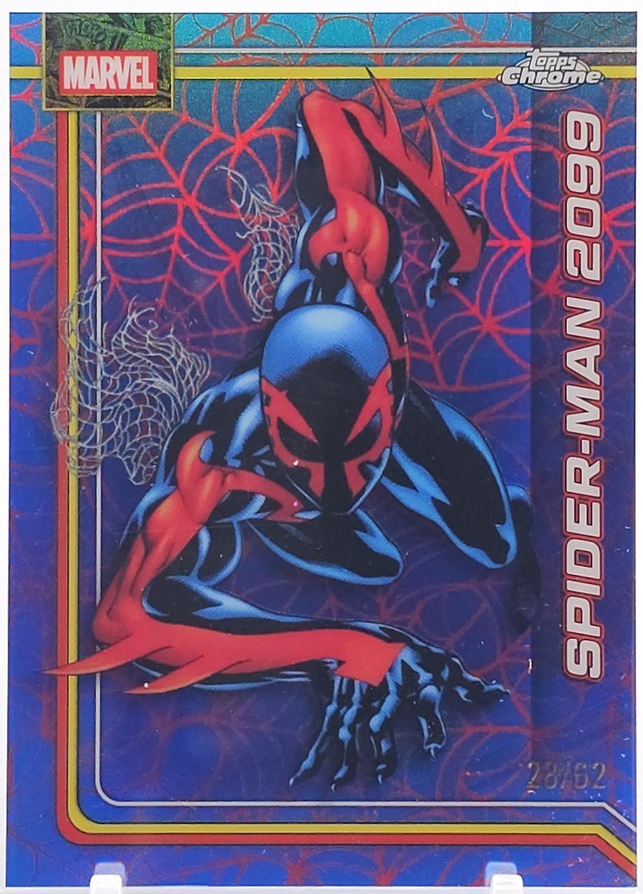 Spider-Man 2099 Spider-Web Red/Blue Refractor
