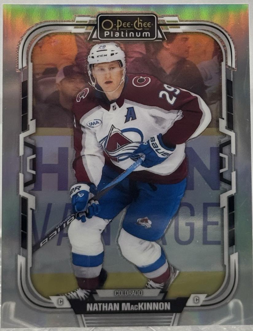 Nathan MacKinnon #P-4 2025 O Pee Chee Platinum Preview Hockey